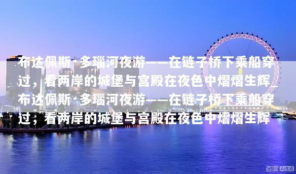 布达佩斯·多瑙河夜游——在链子桥下乘船穿过，看两岸的城堡与宫殿在夜色中熠熠生辉_布达佩斯·多瑙河夜游——在链子桥下乘船穿过，看两岸的城堡与宫殿在夜色中熠熠生辉