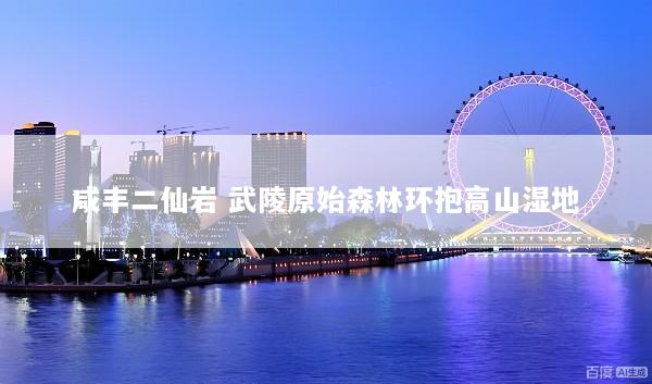咸丰二仙岩 武陵原始森林环抱高山湿地