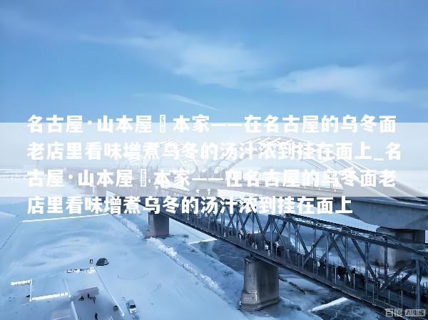 名古屋·山本屋総本家——在名古屋的乌冬面老店里看味增煮乌冬的汤汁浓到挂在面上_名古屋·山本屋総本家——在名古屋的乌冬面老店里看味增煮乌冬的汤汁浓到挂在面上